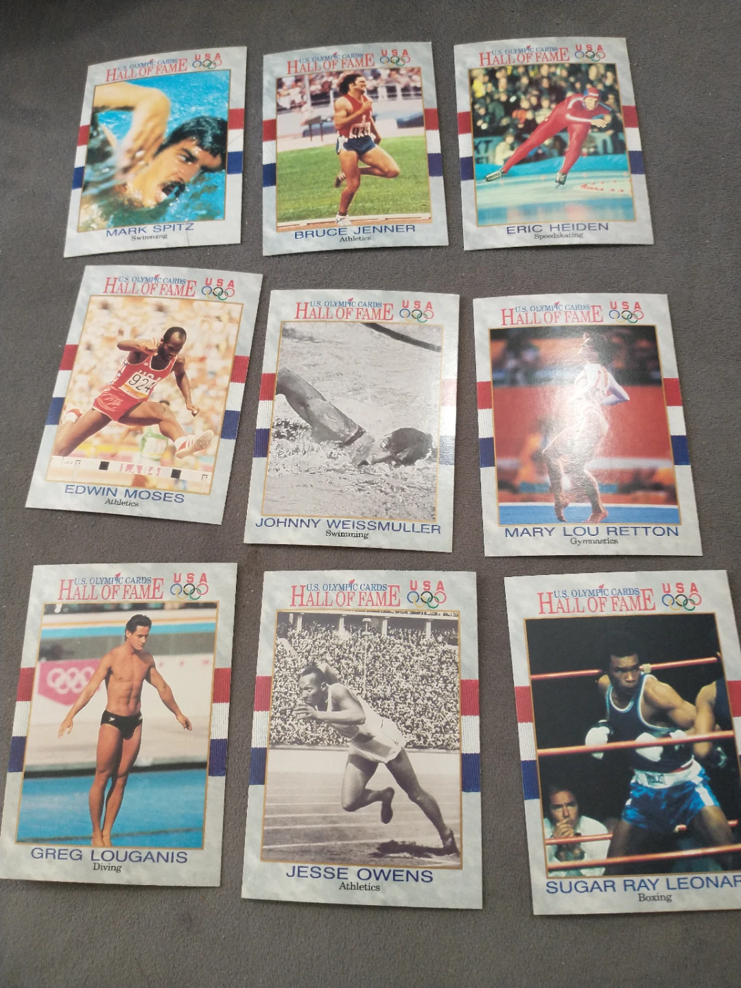 140, 1991 US Olympic Cards Hall of Fame Collection