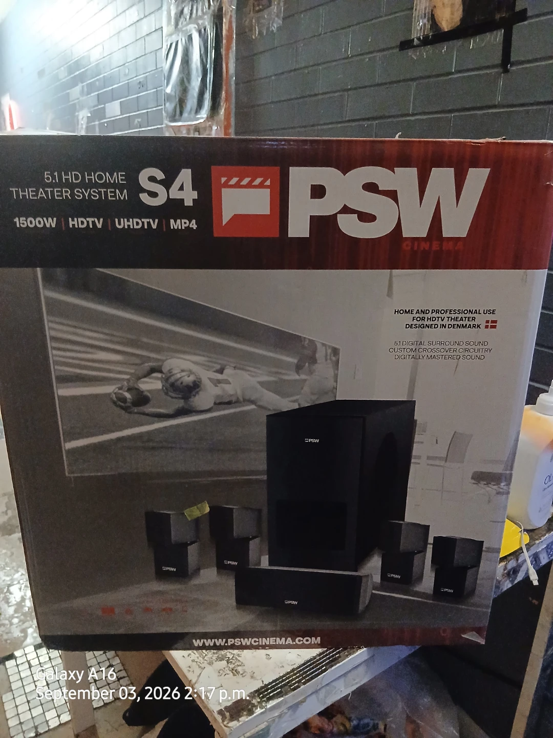 PSW Cinema S4 5.1 HD Home Theater System