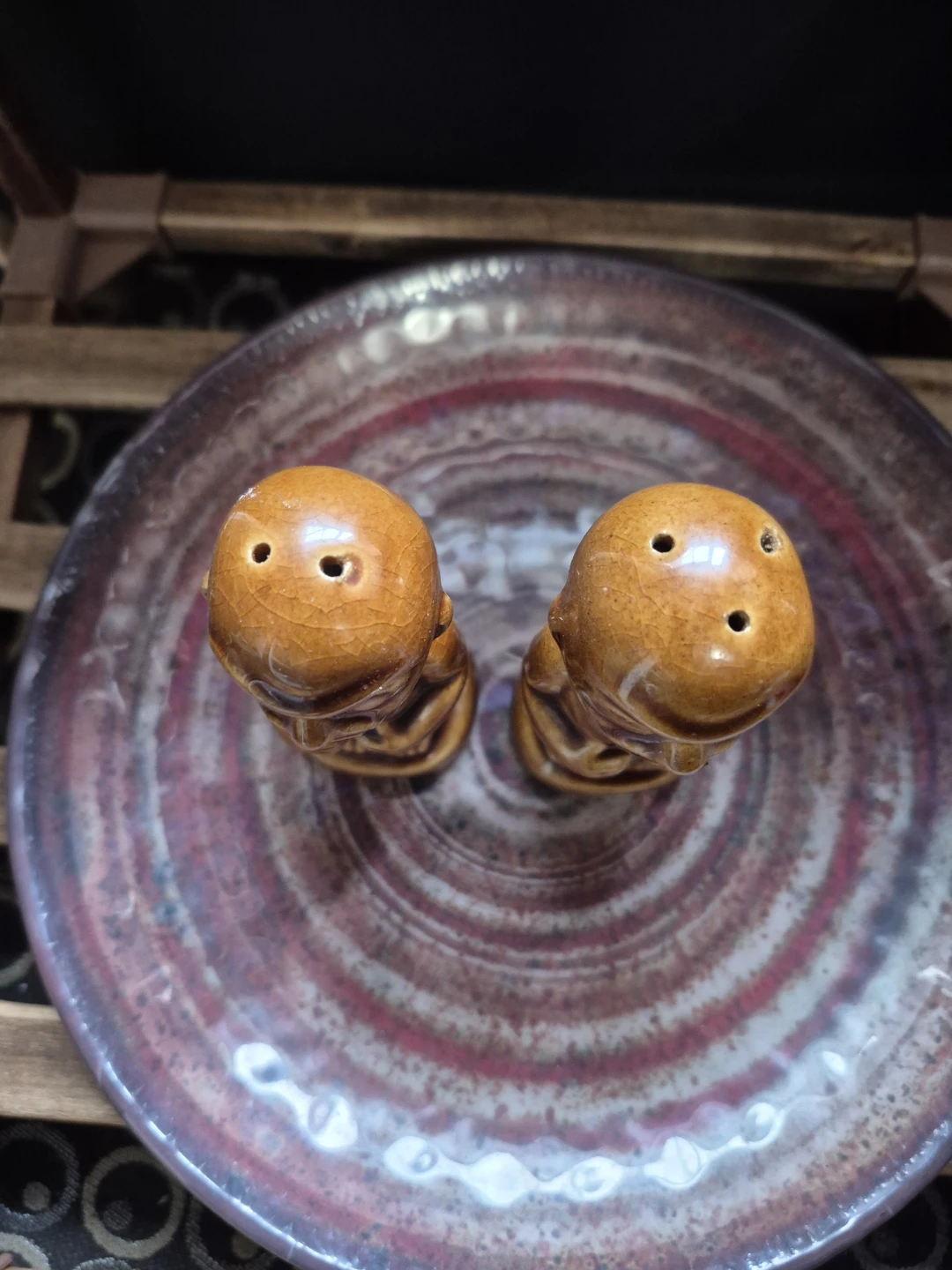 Vintage Tiki Salt and Pepper Shakers - photo 4