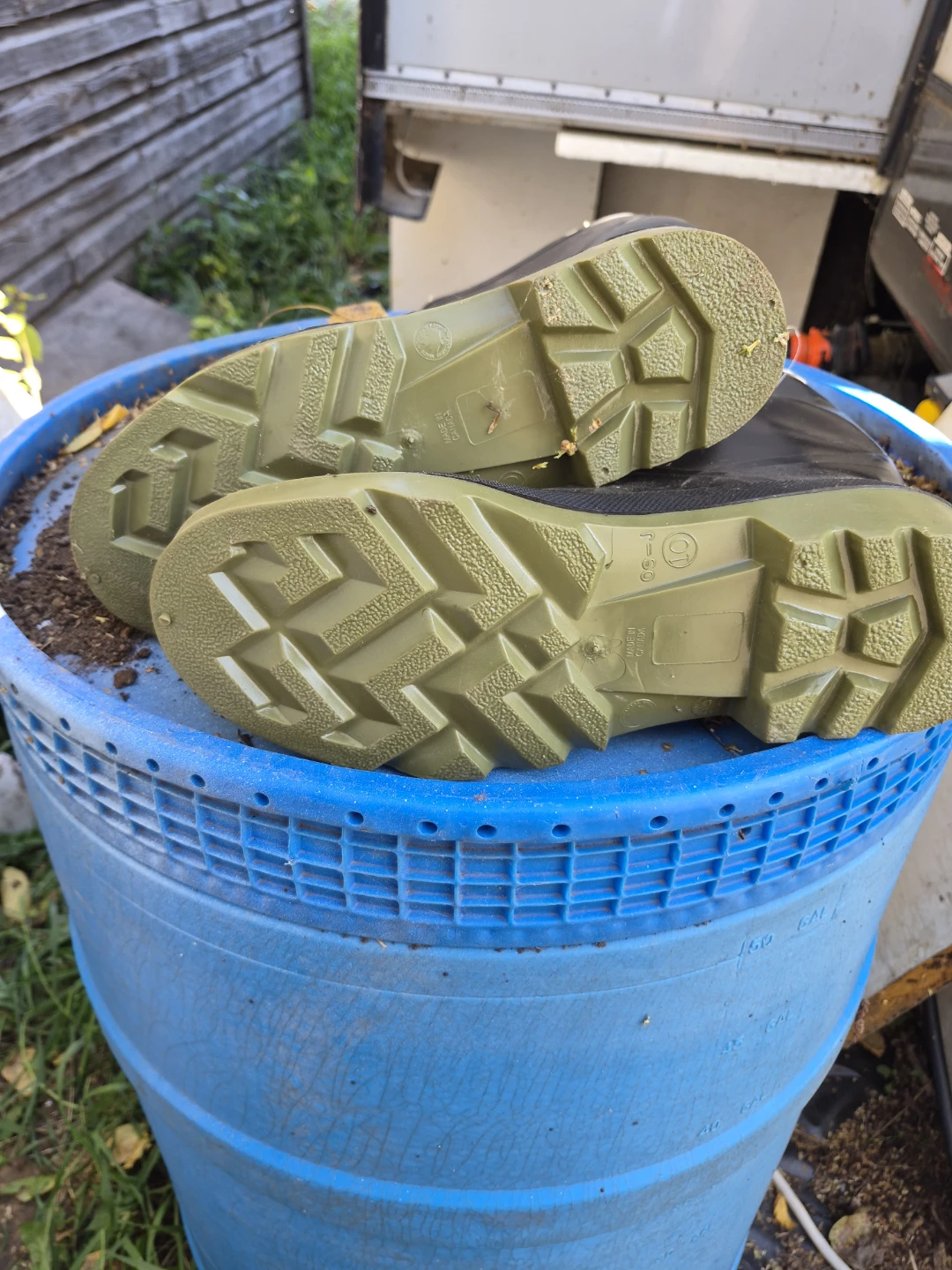 Steel toe rubber boots - photo 4