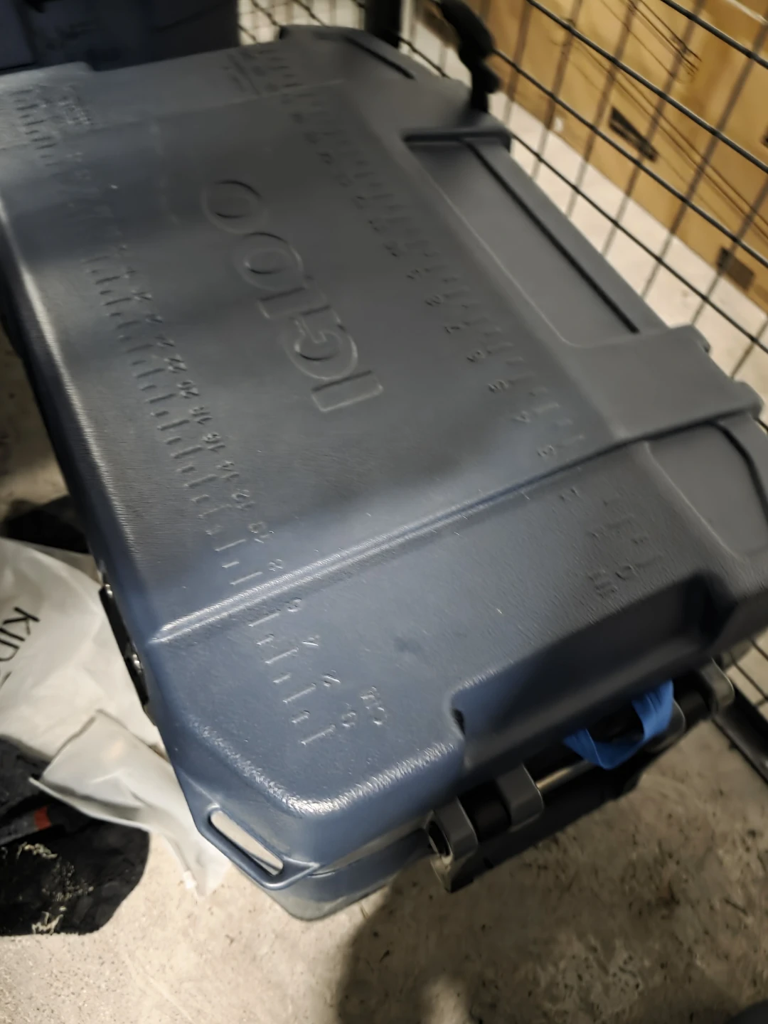 Igloo Cooler with Measuring Ruler