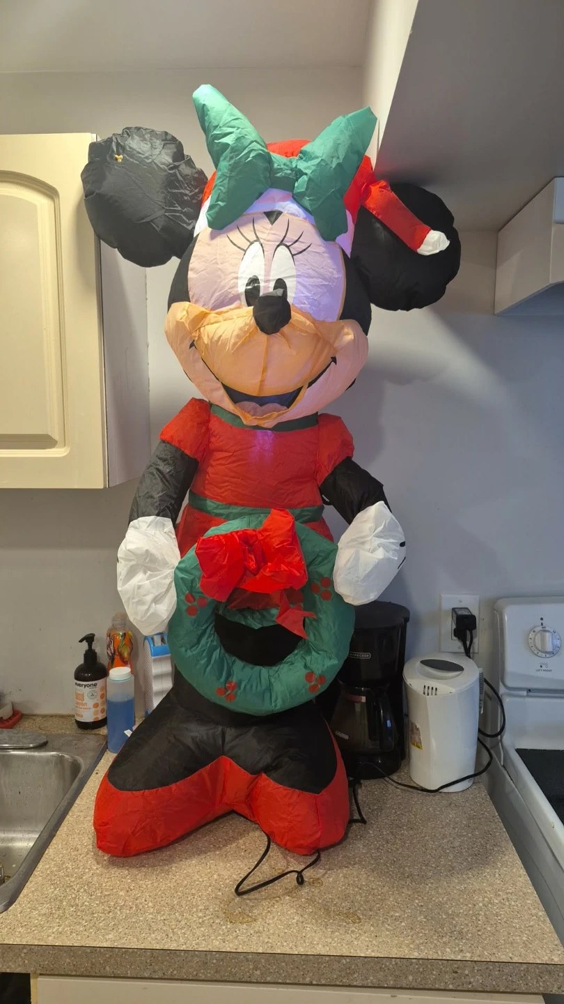 Disney Inflatable Christmas Figures