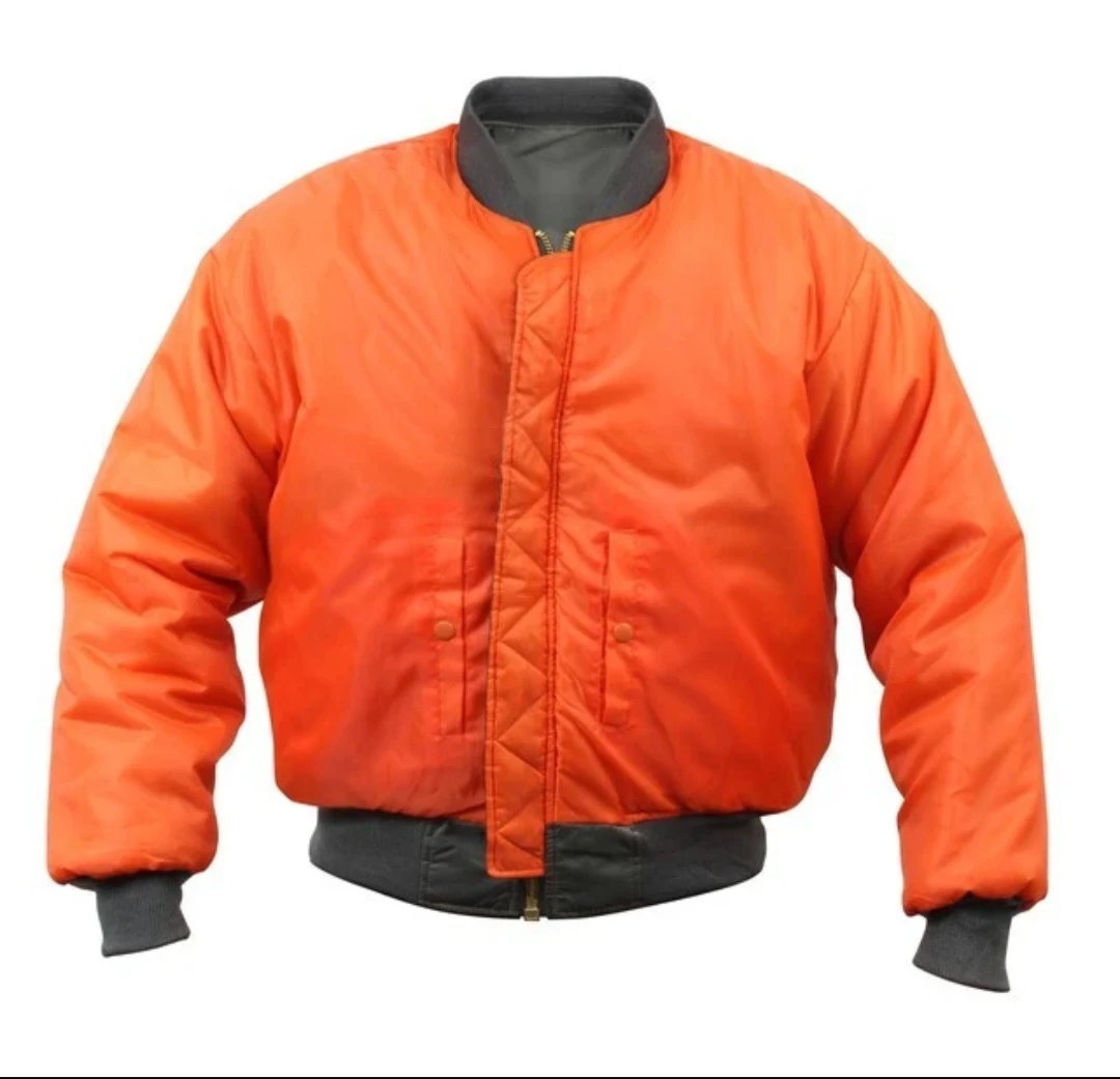 Bnwt Rothco MA-1 Flight Jacket - Maroon Small - photo 2