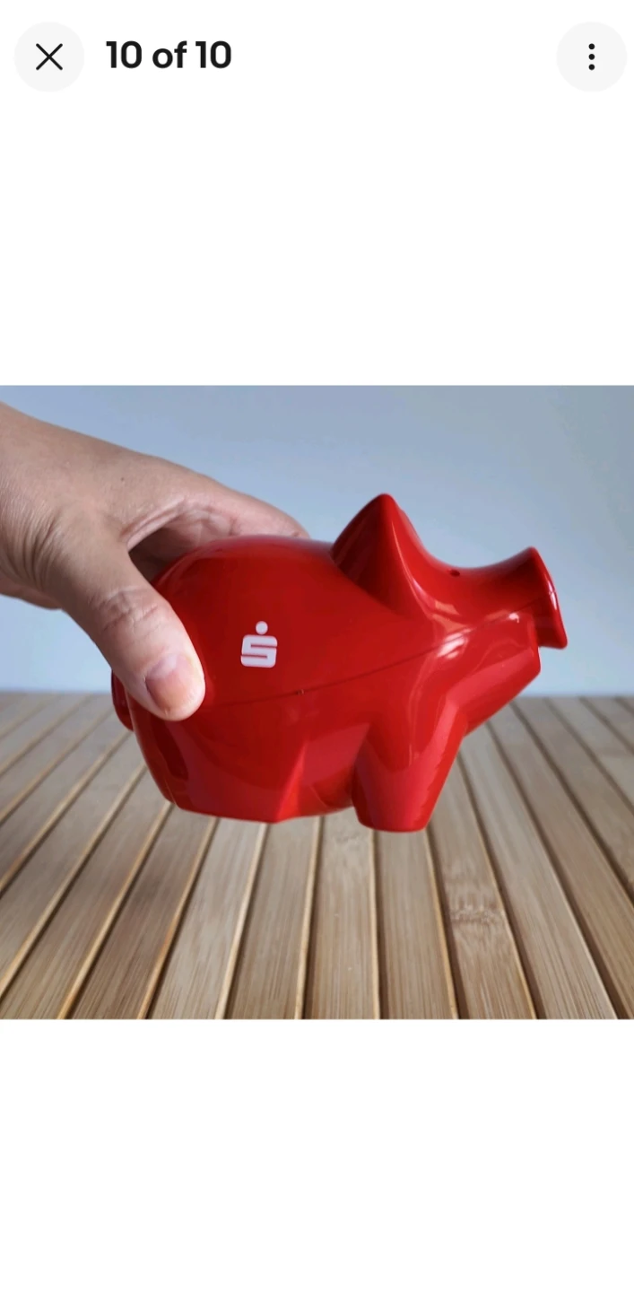 Red Piggy Bank