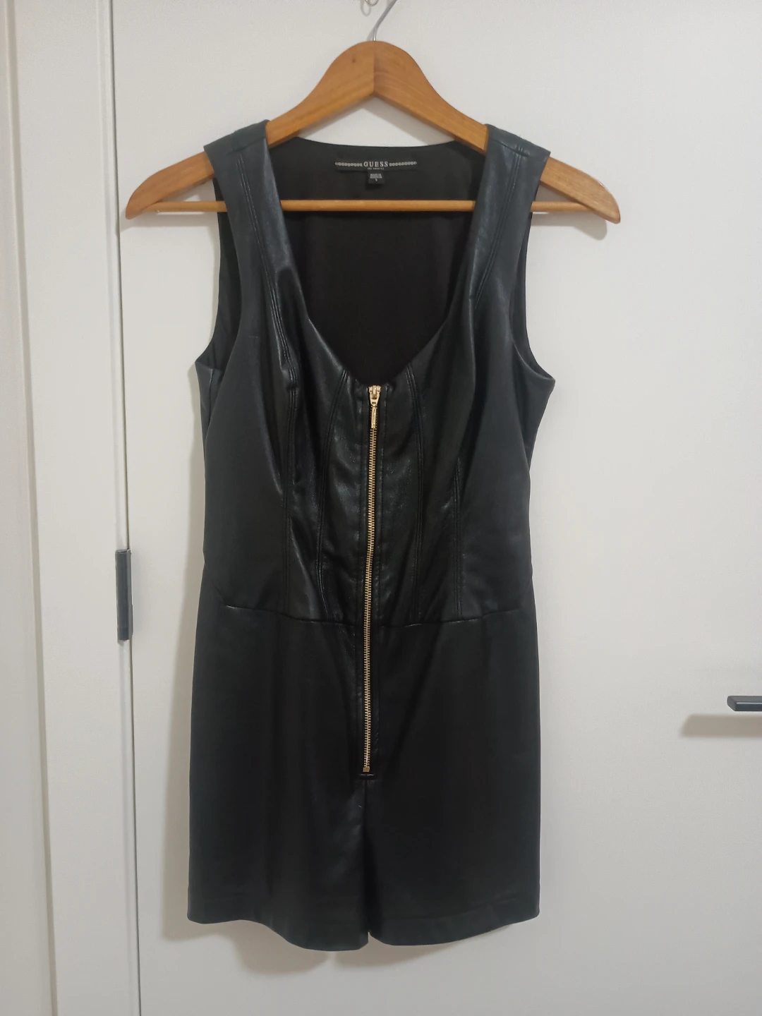 Guess Faux Leather Onesie