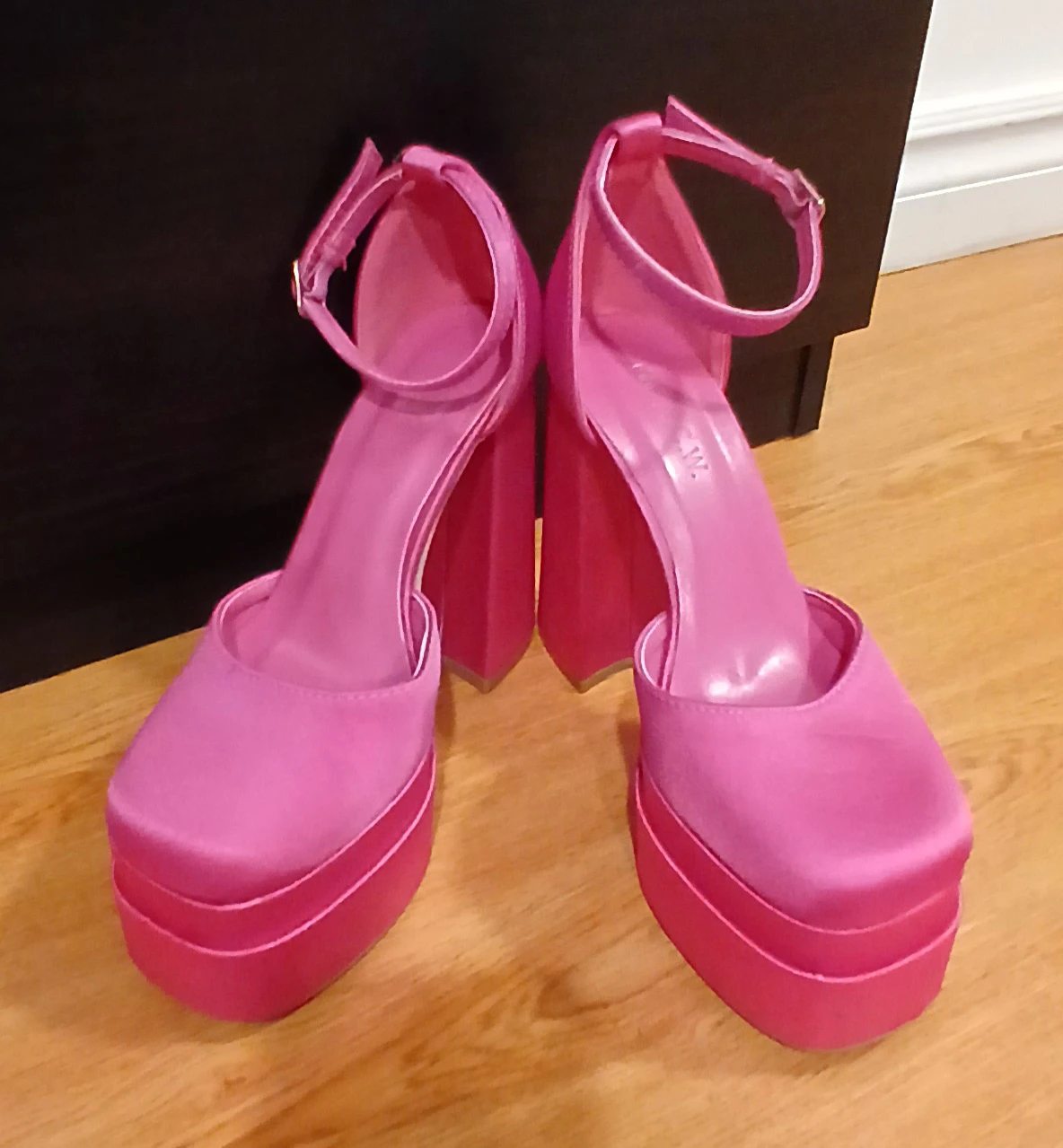 Hot Pink Platform Heels - photo 2