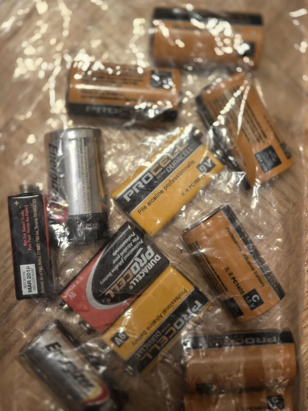 New Assorted Duracell and Energizer Batteries