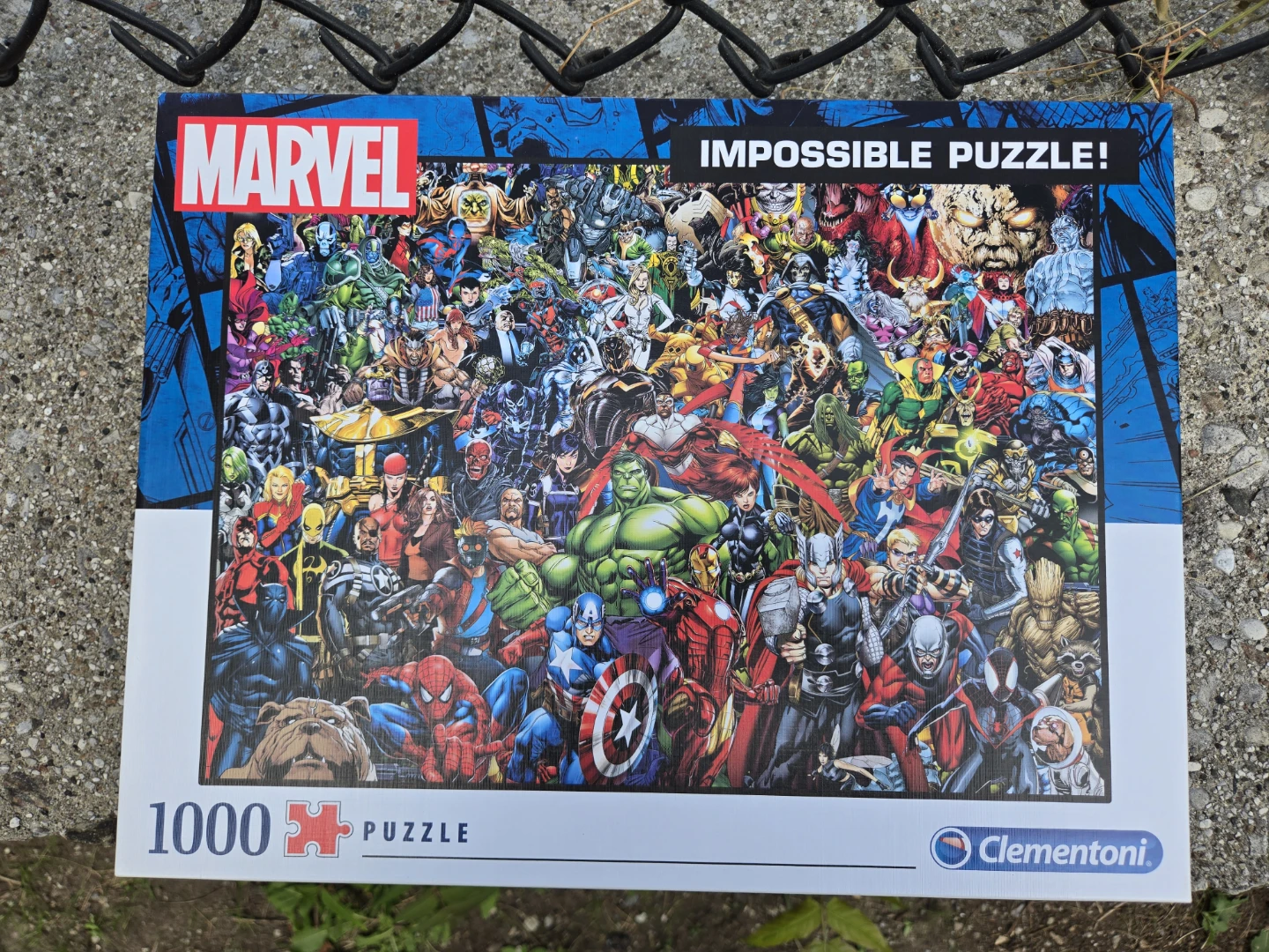 Clementoni Marvel Impossible Puzzle 1000 Pieces