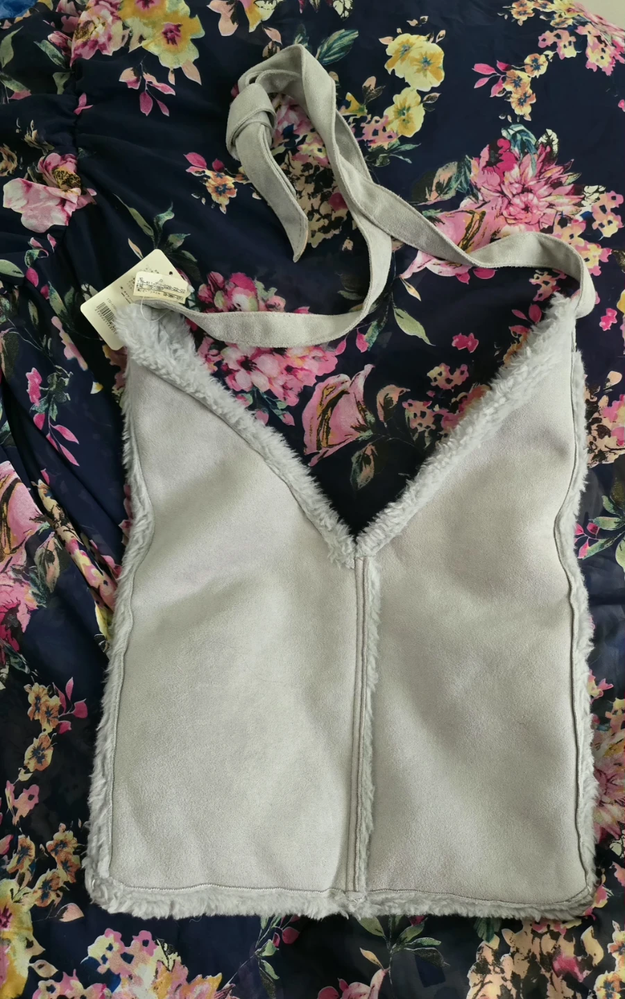 CASSELINI Japan Faux Fur and Suede Bag Reversible Autumn - photo 2