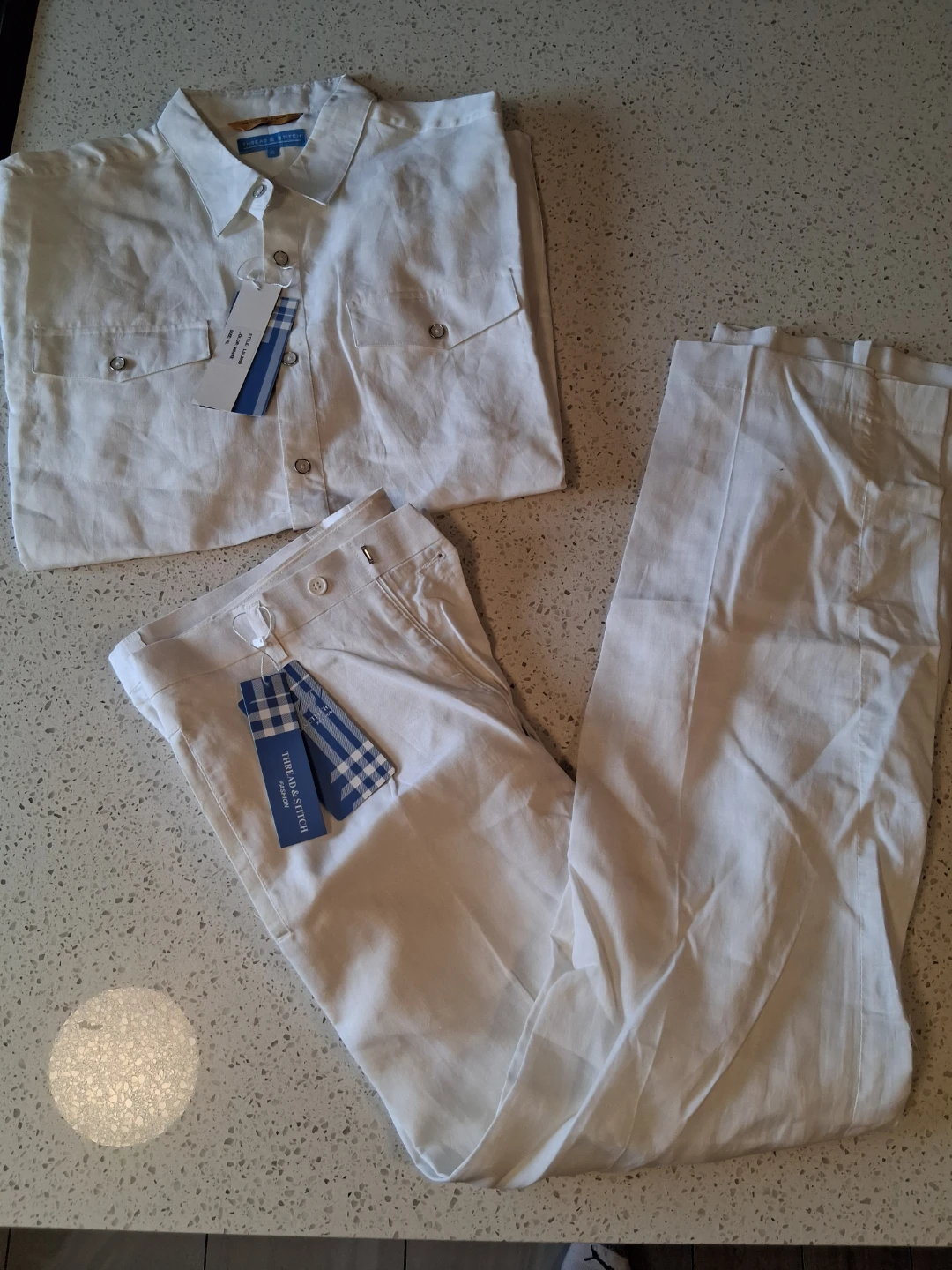 Mens cotton blend suits - photo 5