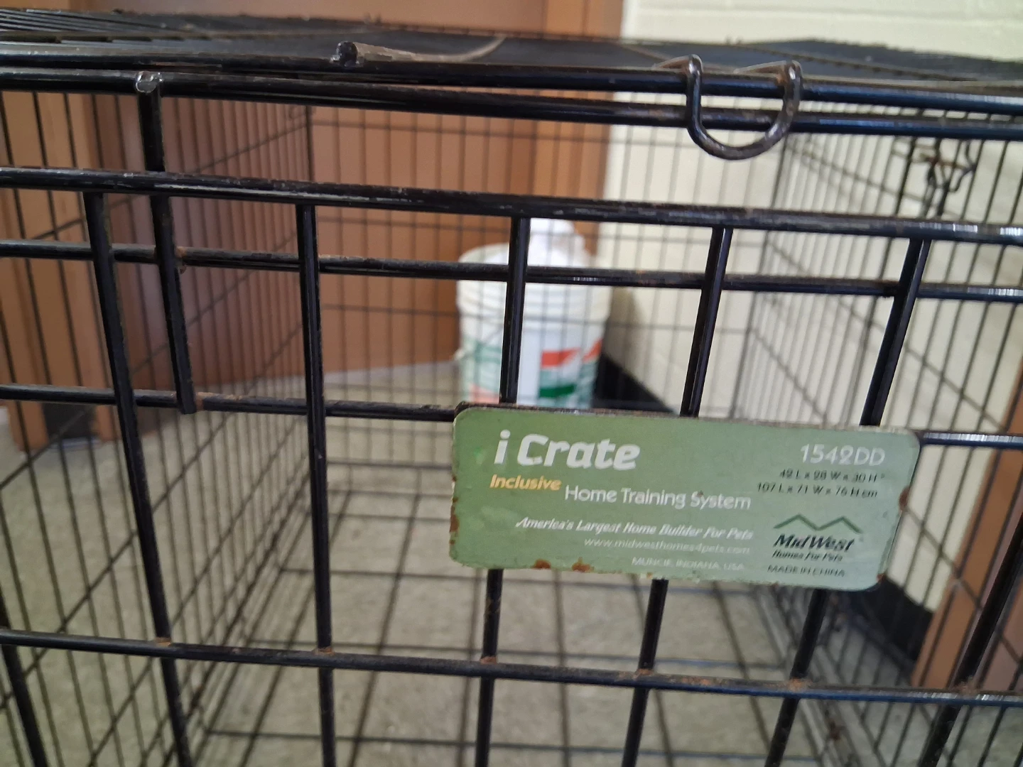 iCrate Dog Crate 42" L x 28" W x 30" H - photo 3