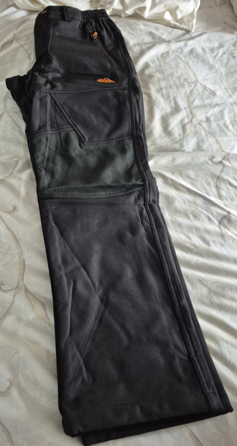 Tacvasen Men's Black Outdoor Pants - photo 5