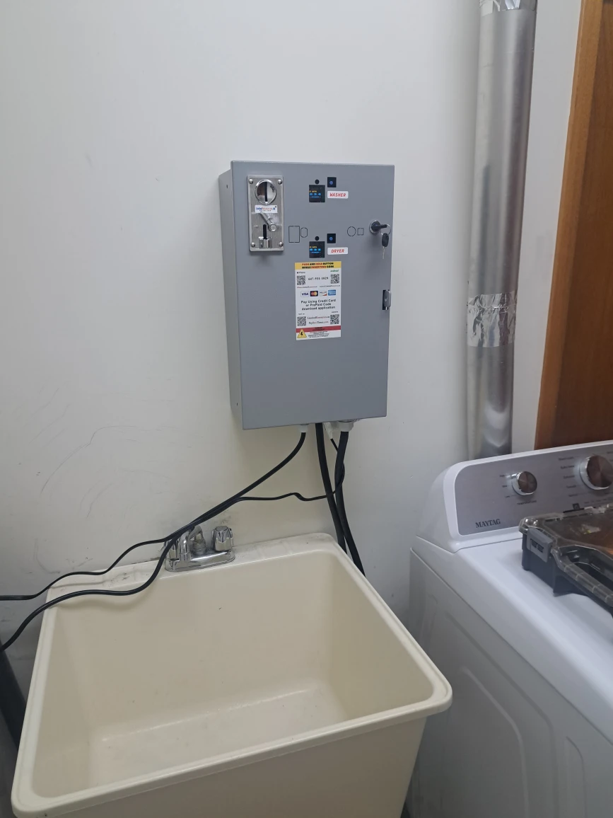 Coin-Operated Laundry Payment Control Box - photo 2
