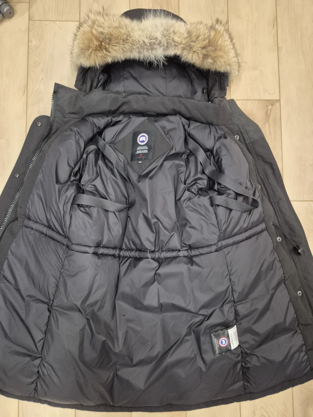 Black Canada Goose Down Parka - photo 4