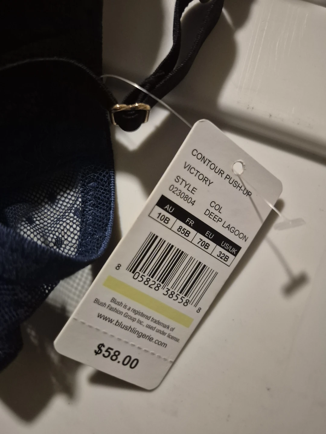 Blush Contour Push-Up Bra Deep Lagoon 32B - photo 5