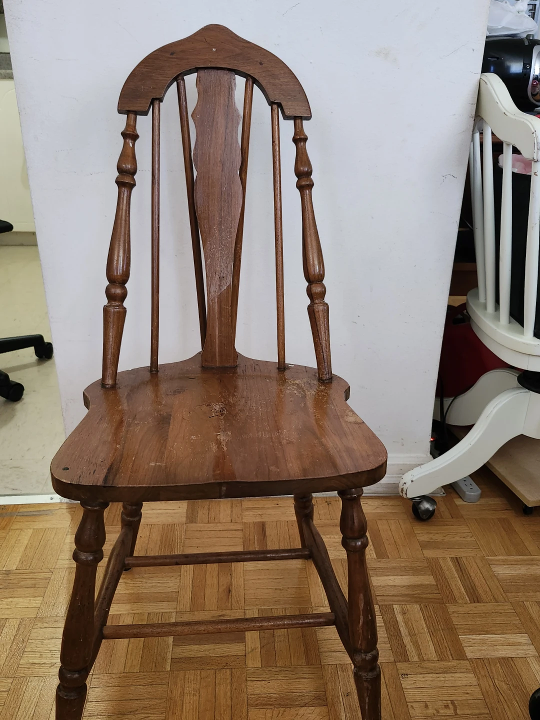 Wooden Windsor Style Dining Chair - photo 4
