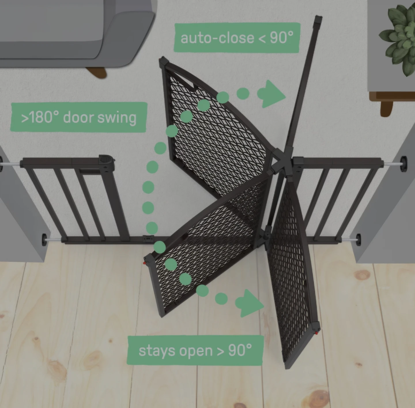 Summer Infant Decorative Bolt Pressure Mount Baby Gate - photo 3