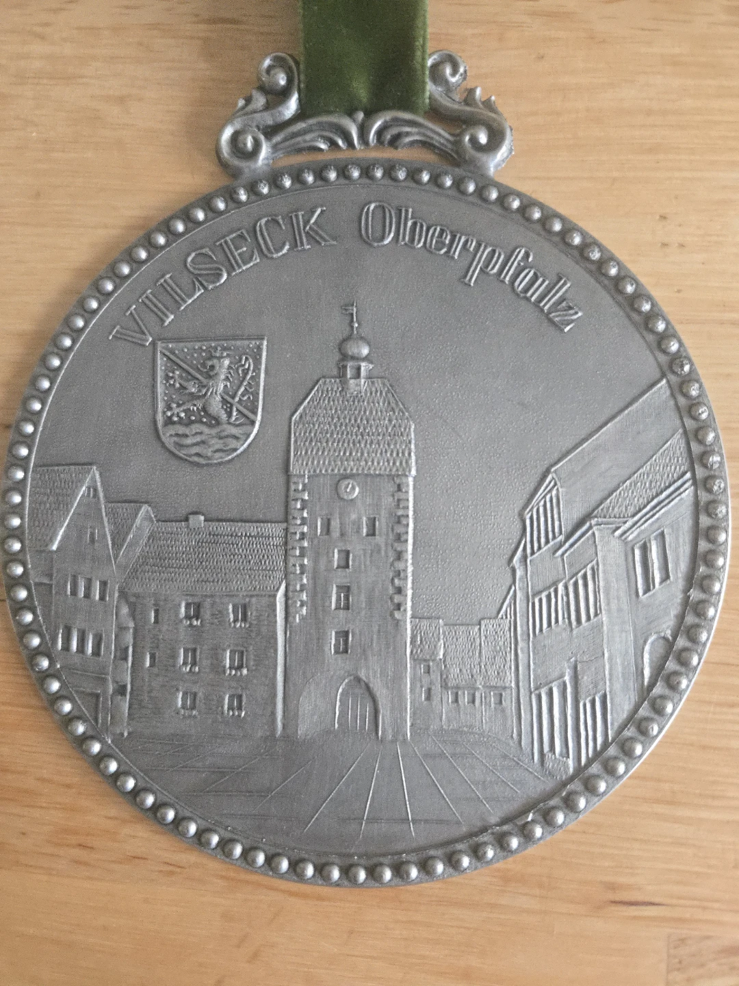 Vilseck Oberpfalz Decorative Plate with Ribbon - photo 2