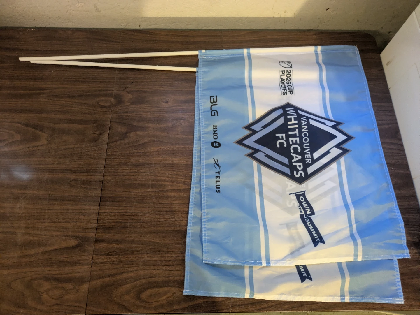 Vancouver Whitecaps FC 2025 Playoff Flags - photo 2