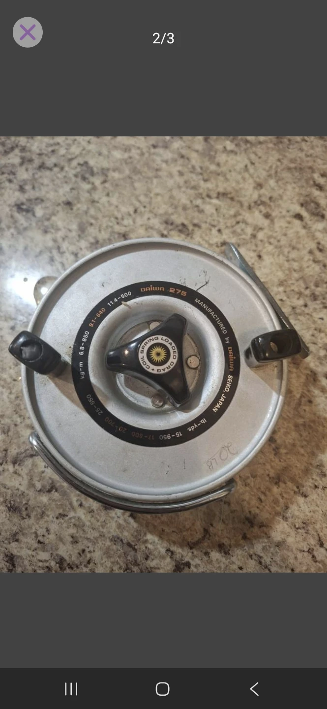Daiwa 275 vintage fishing reel - photo 2