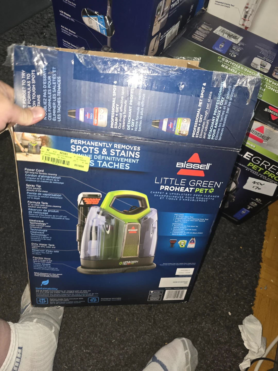 Bissell Little Green ProHeat Pet Deep Cleaner