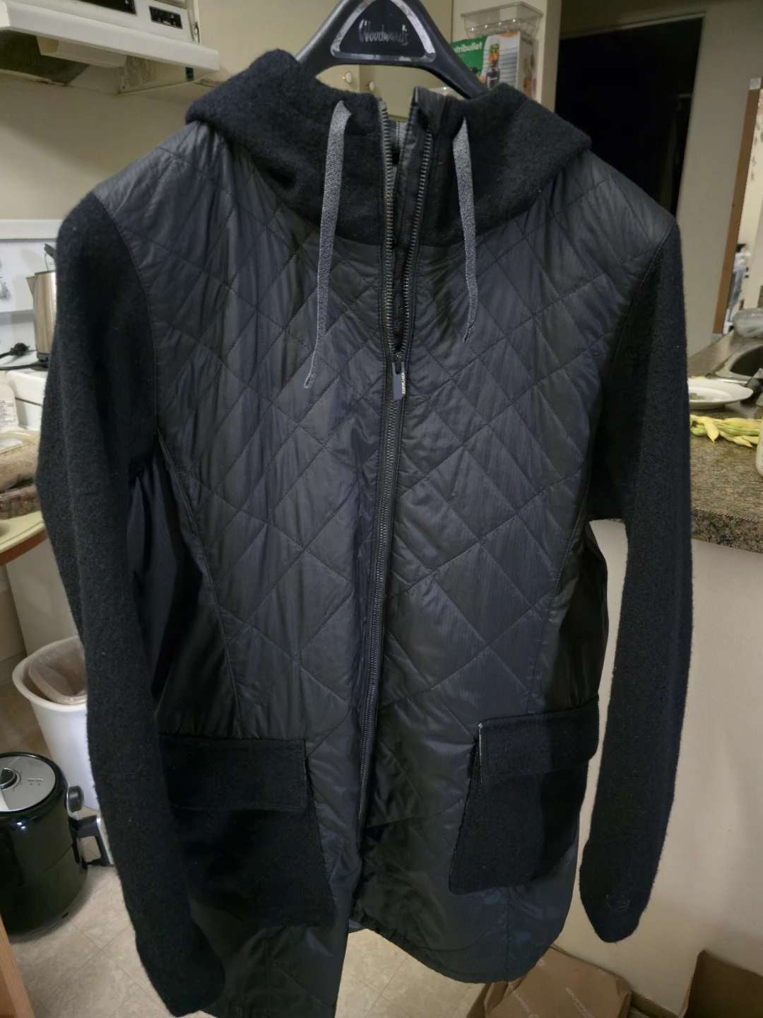 Icebreaker Merino Wool Blend Hooded Jacket
