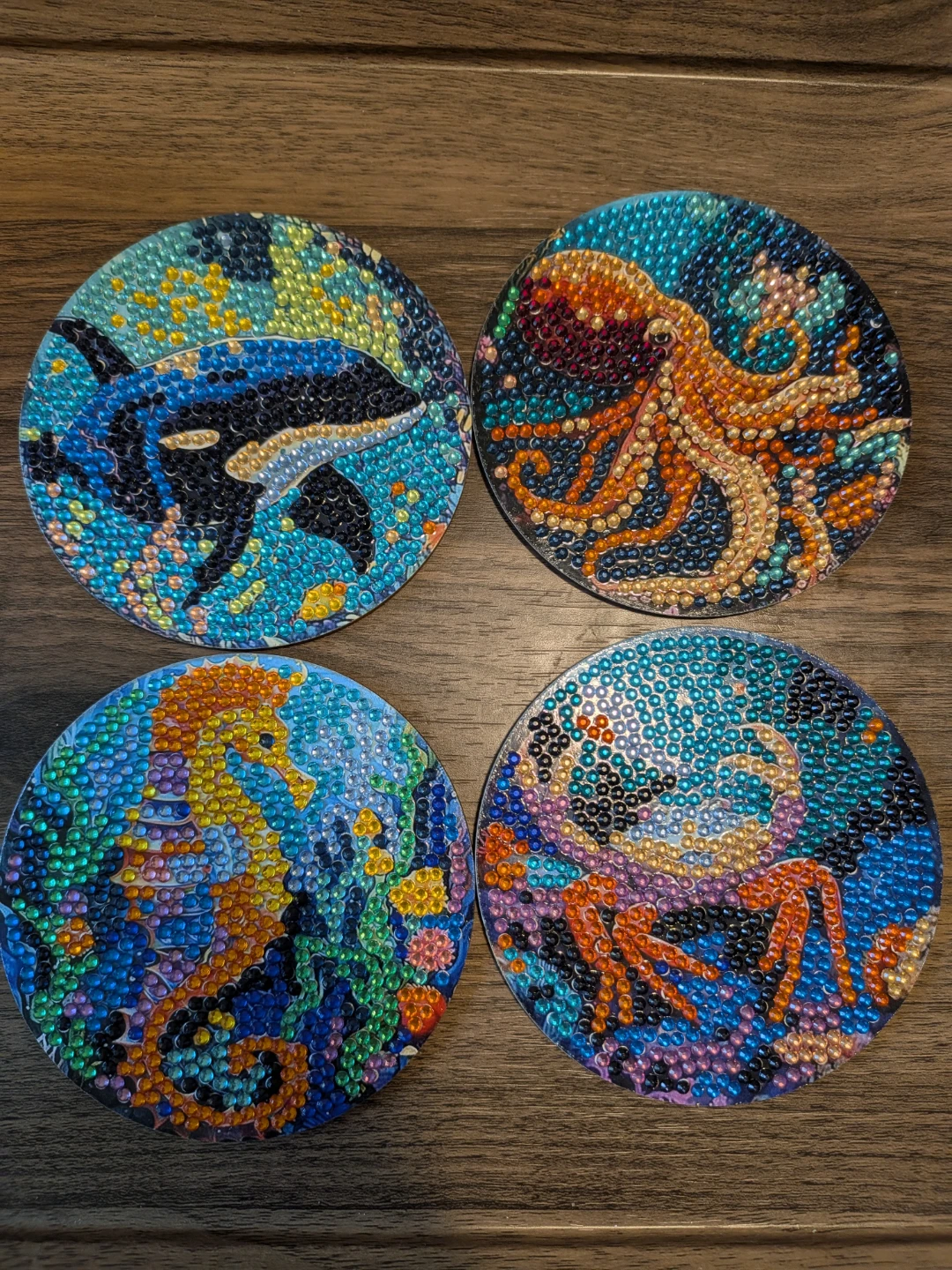 Diamond coasters