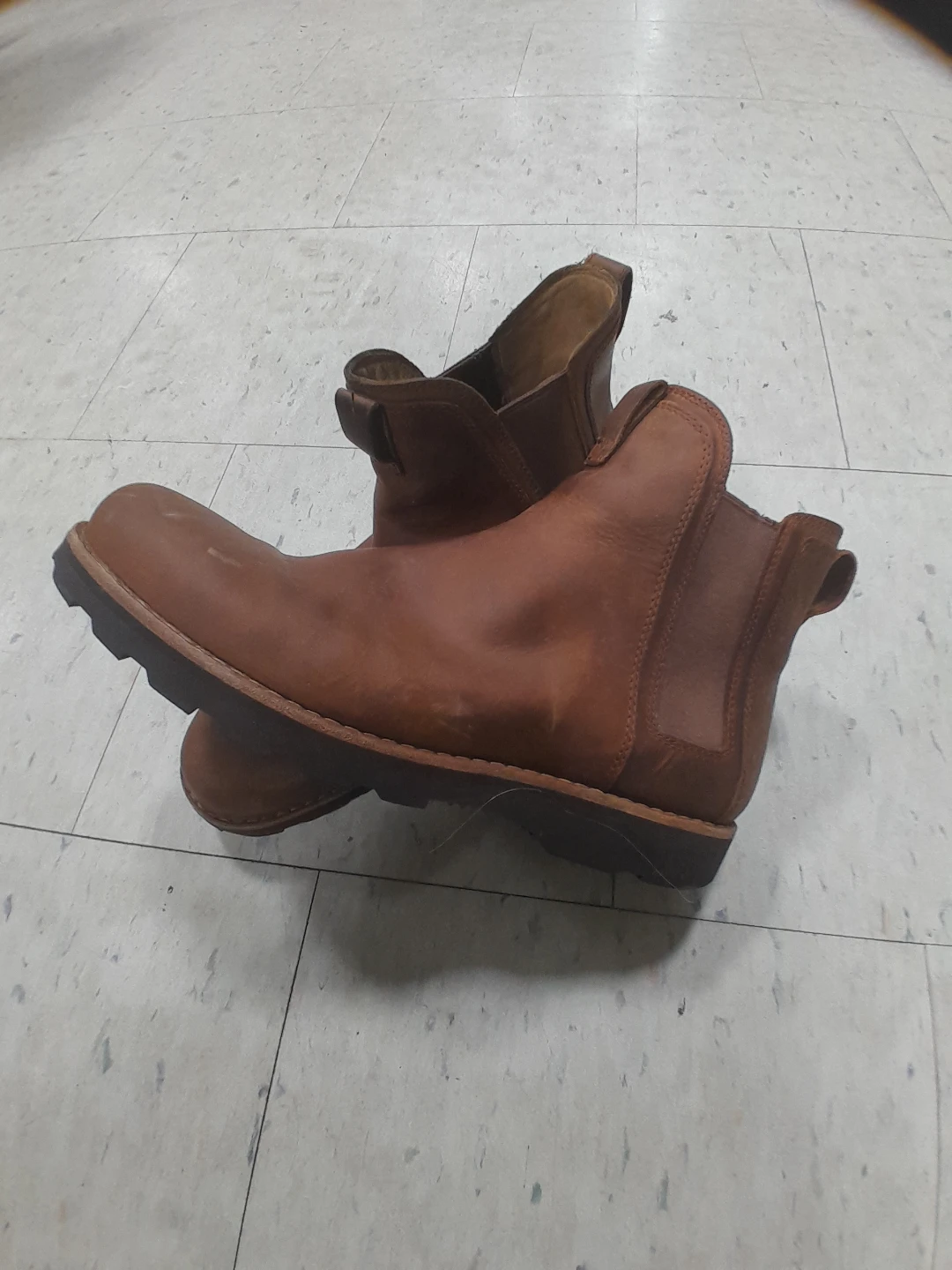 Brown Leather Original Roots Canada  Boots Men's Size 12