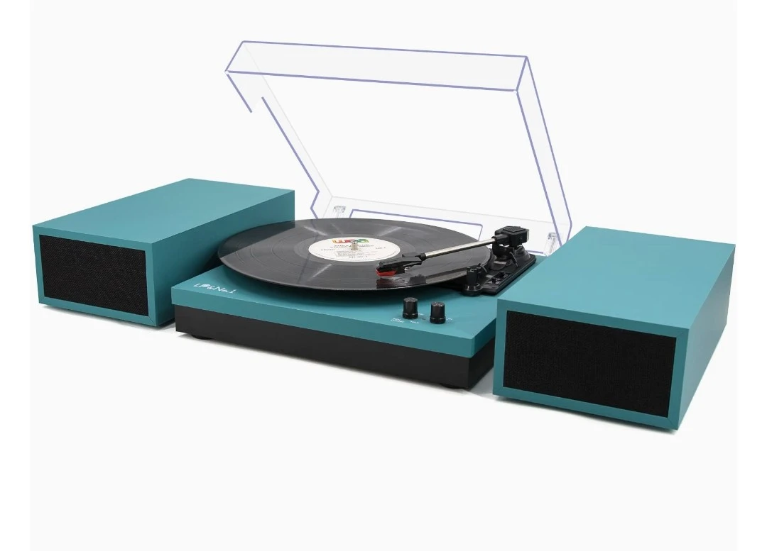 LP&No.1 Turntable with External Speakers