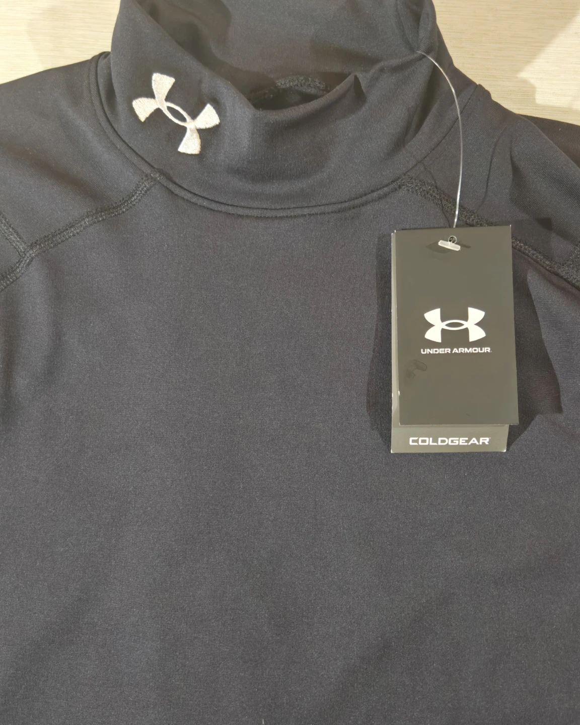Men's Compression Mock Long Sleeve ColdGear Large.  BNWT. - photo 3