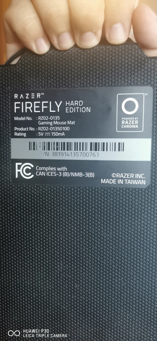 Razer Firefly Hard Edition Gaming Mouse Mat - photo 2