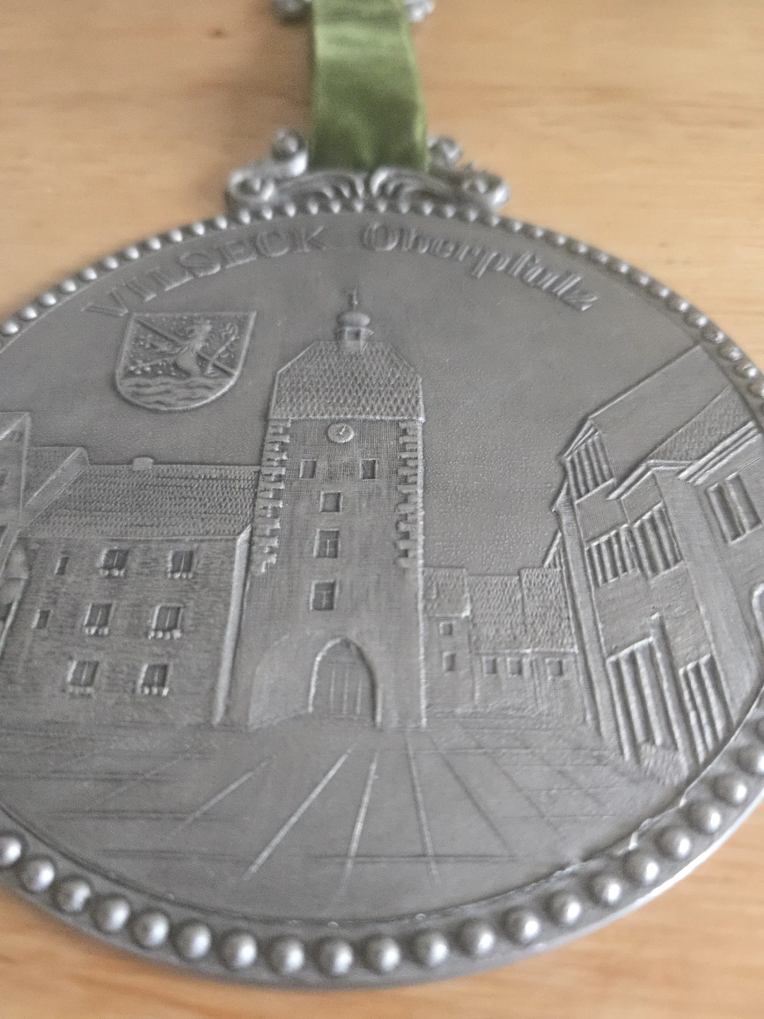 Vilseck Oberpfalz Decorative Plate with Ribbon - photo 4