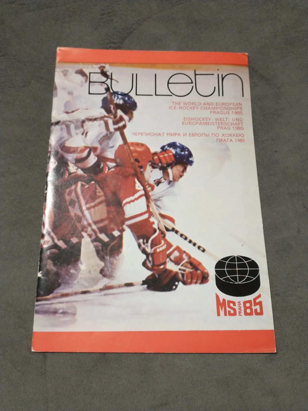 1985 Prague World Hockey Championships Czechoslovakia Guide - photo 2