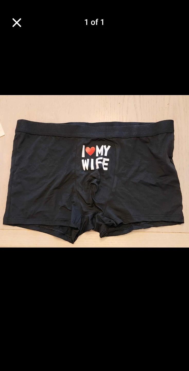 New I Love My Wife Boxer Briefs