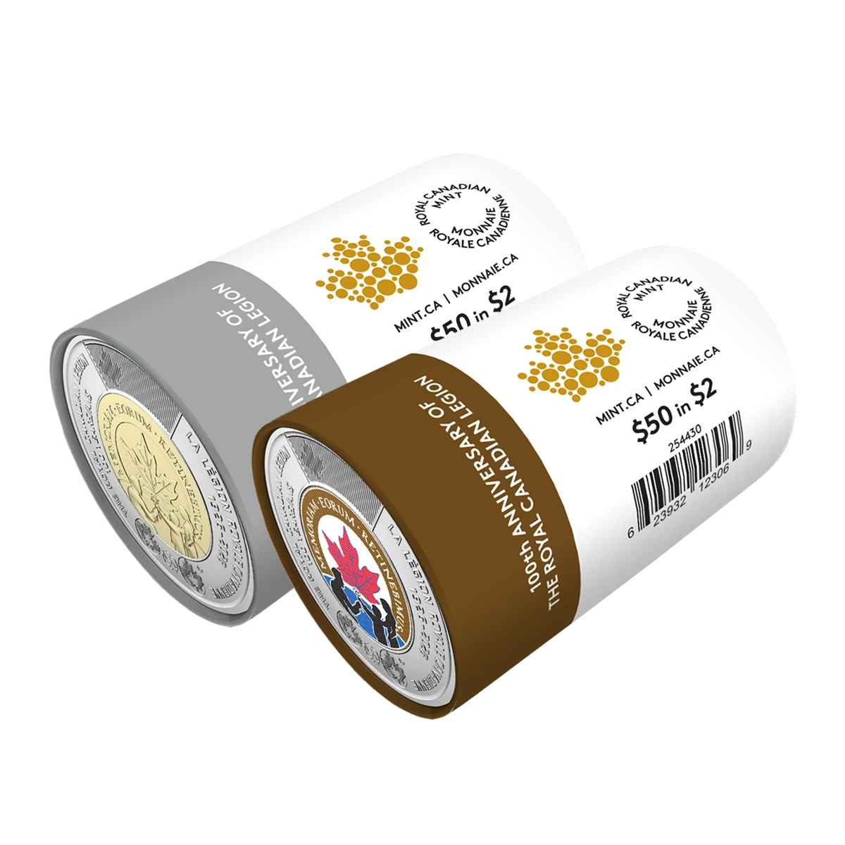 Royal Canadian Mint 100th The Royal Canadian Legion coins