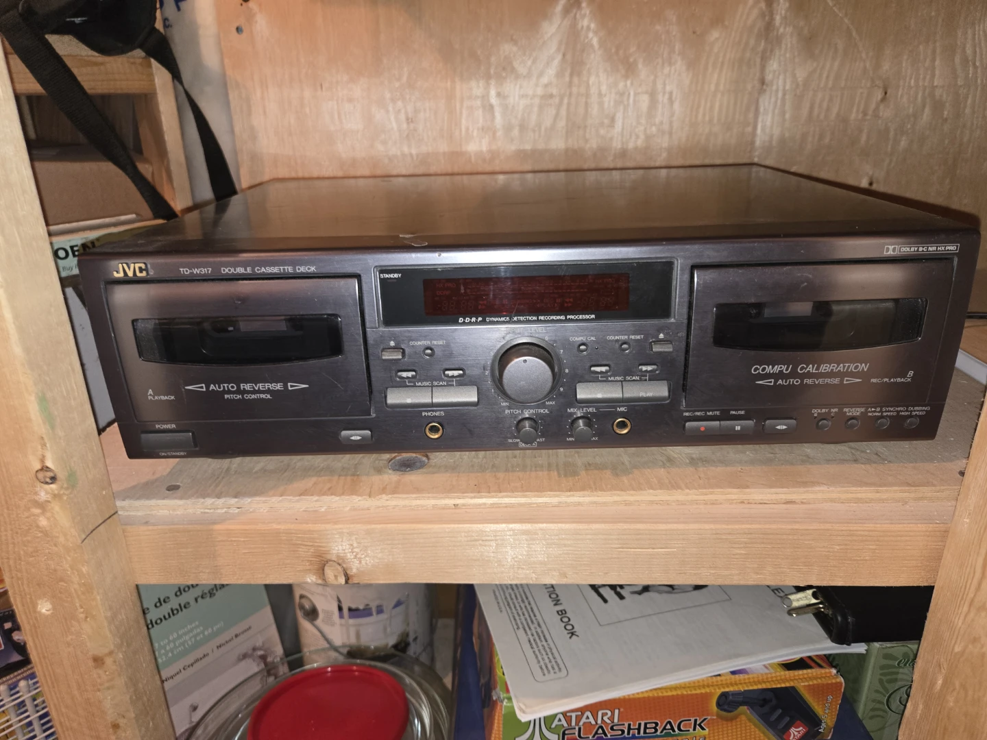 JVC TD-W317 Double Cassette Deck