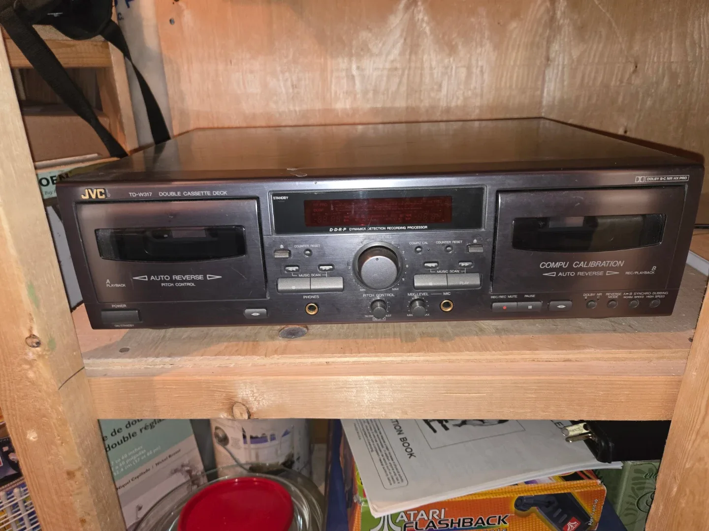 JVC TD-W317 Double Cassette Deck