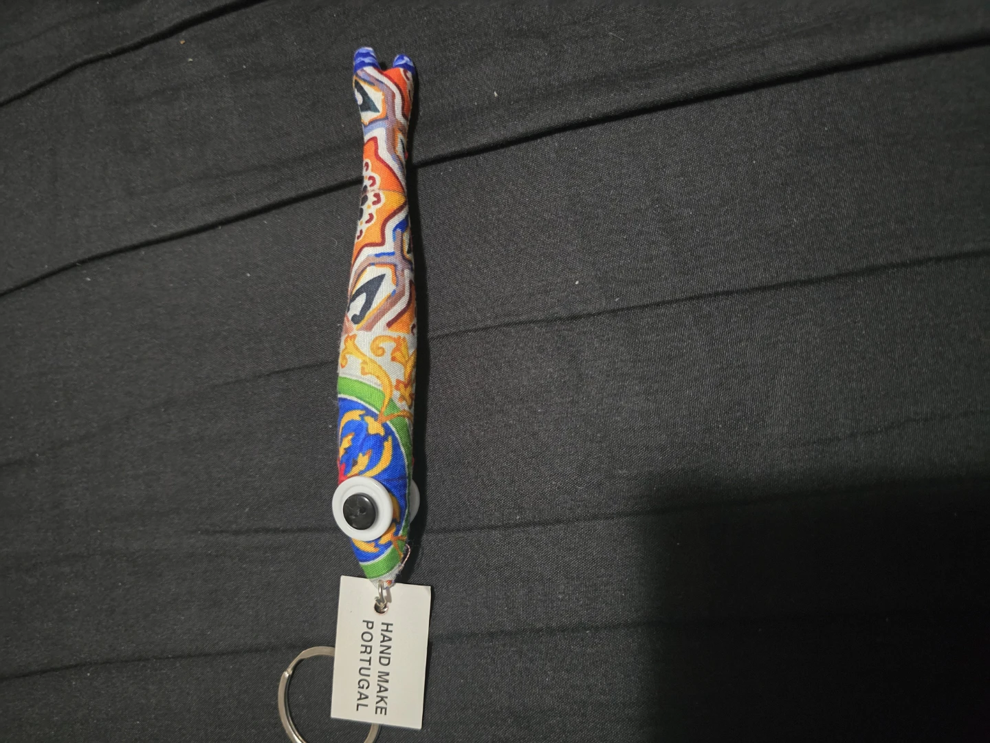 Portuguese Fabric Sardine Keychain - photo 2