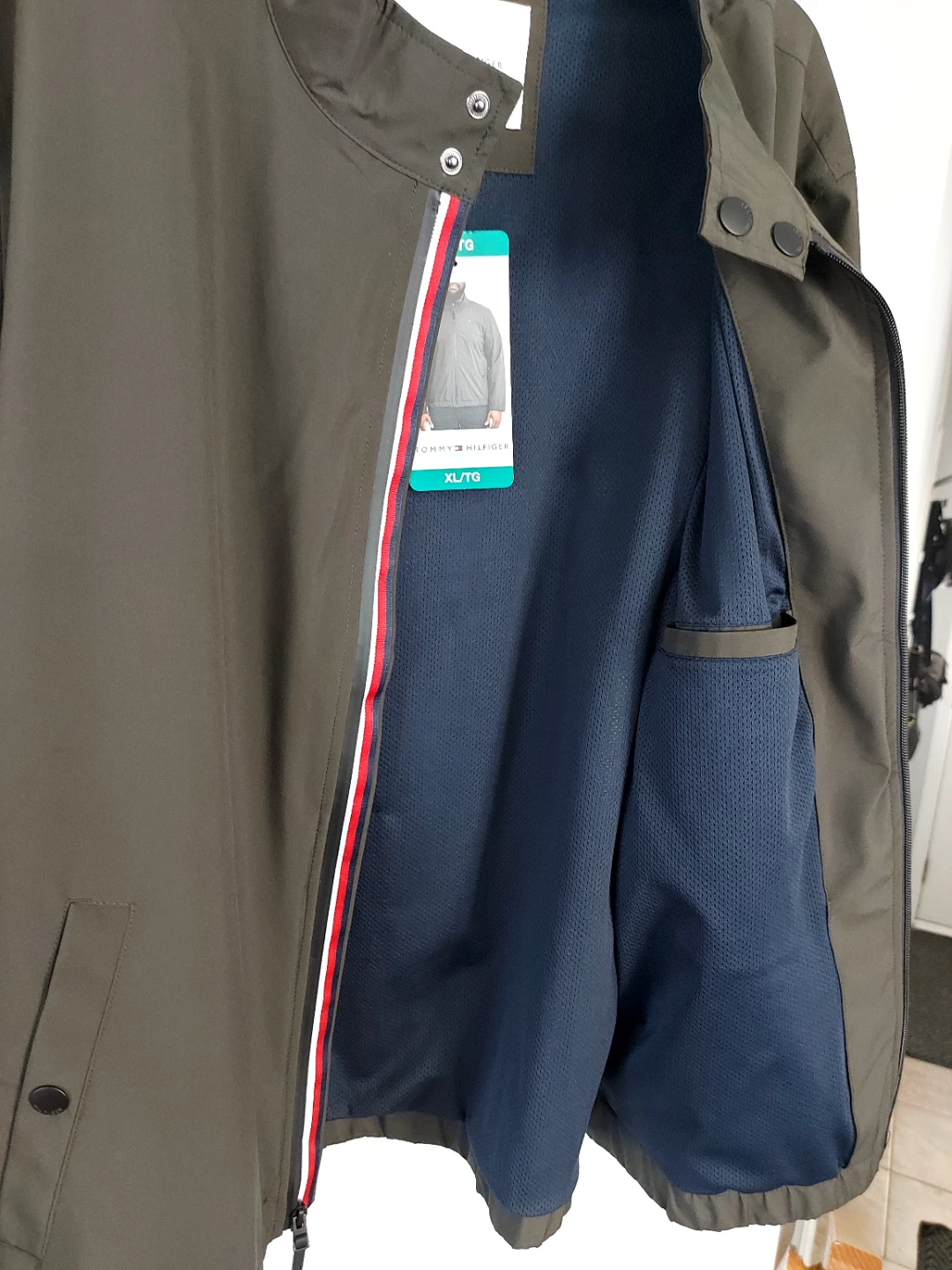 New Tommy Hilfiger Olive Jacket XL - photo 4