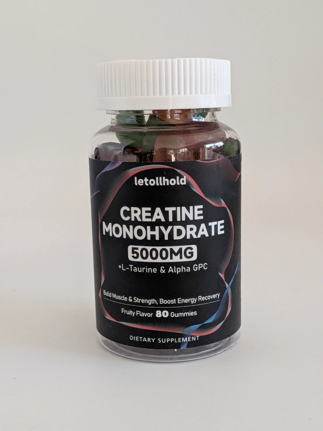 Letollhold Creatine Monohydrate Gummies