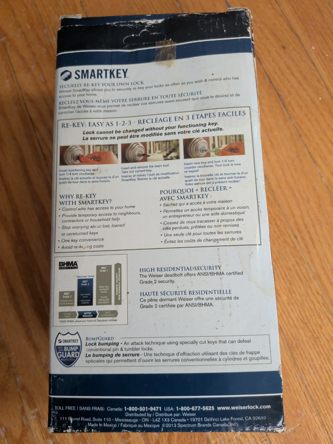 Weiser SmartKey Single Cylinder Deadbolt - photo 2
