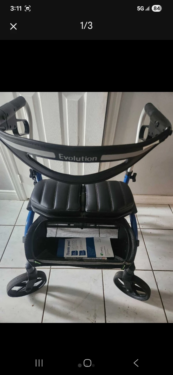 Evolution Trillium Rollator Walker