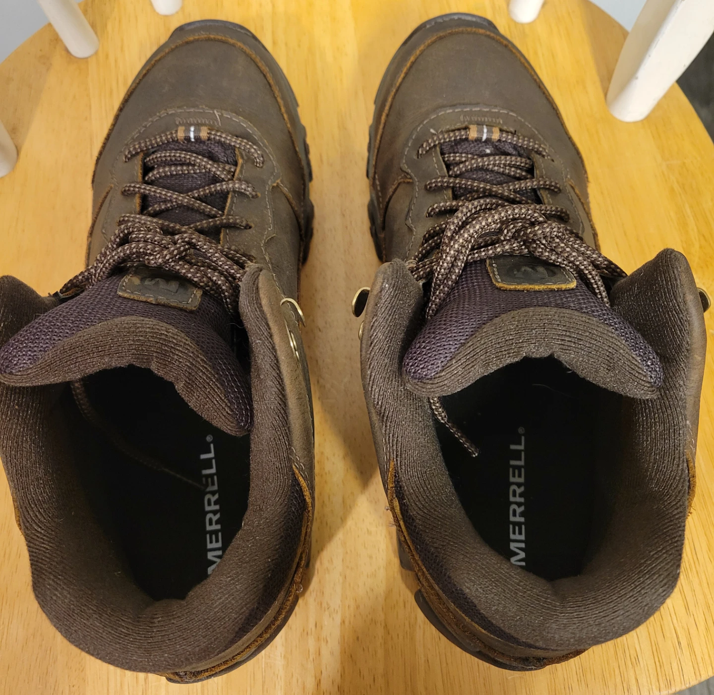 Merrell Men Moab Adventure 3 Mid Earth hiking Boots Sz 9.5 - photo 5