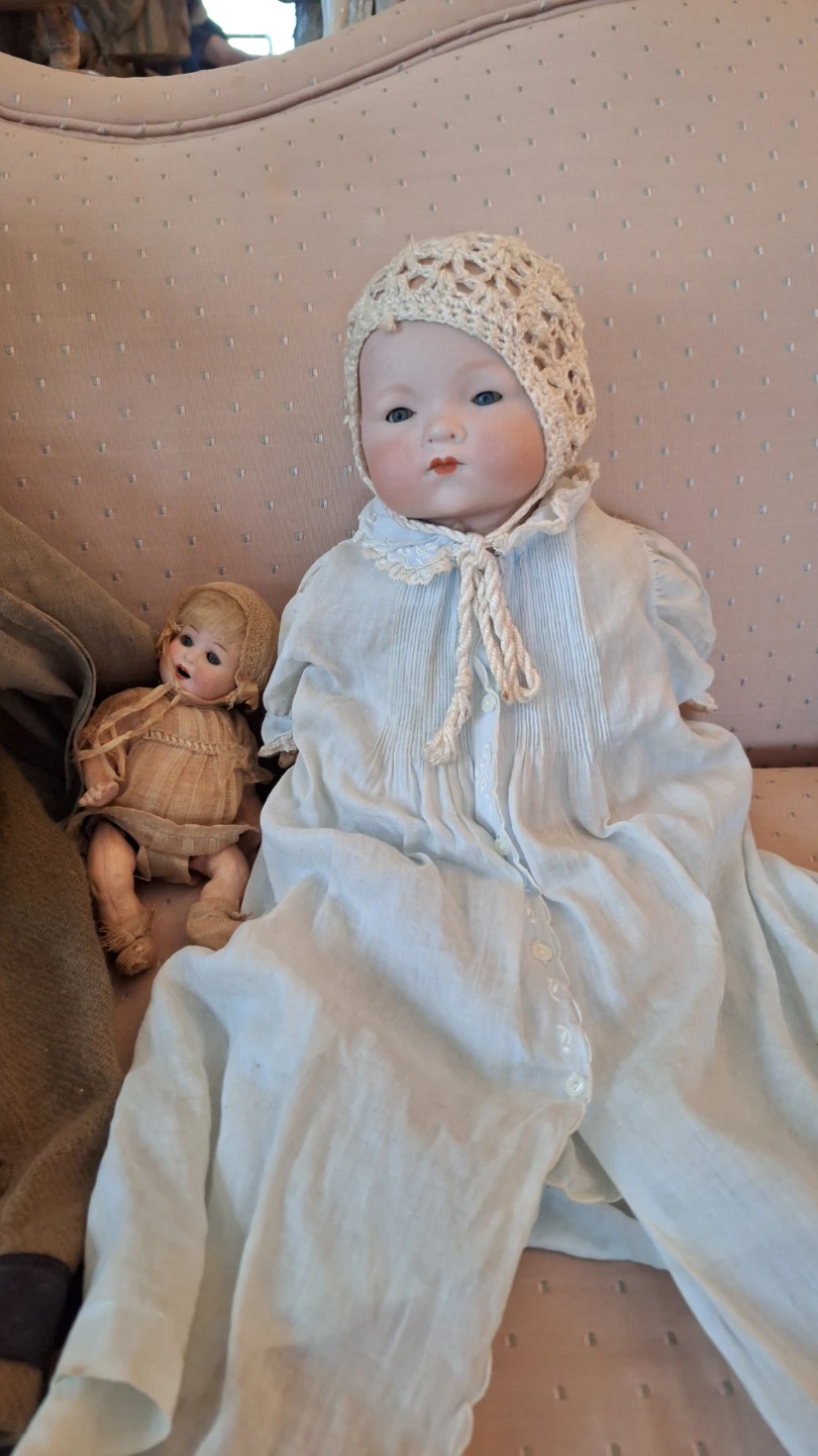 Collection of Four Vintage Antique Dolls - photo 4