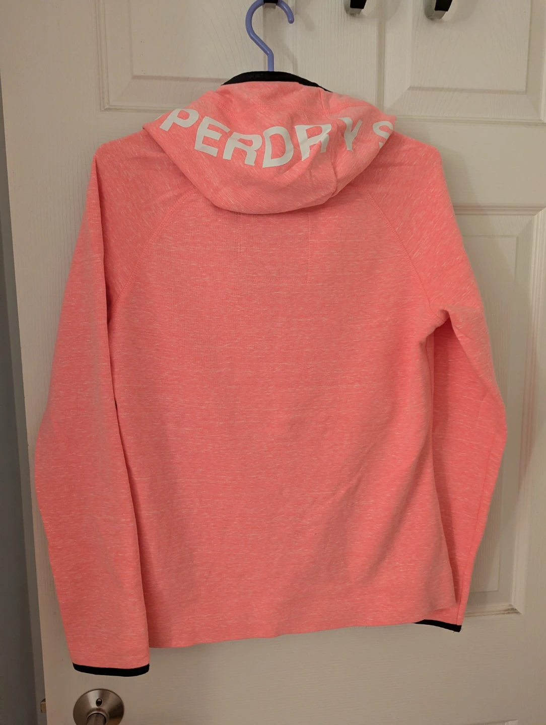 Superdry Sport Hoodie Pink Cowl Neck - photo 2