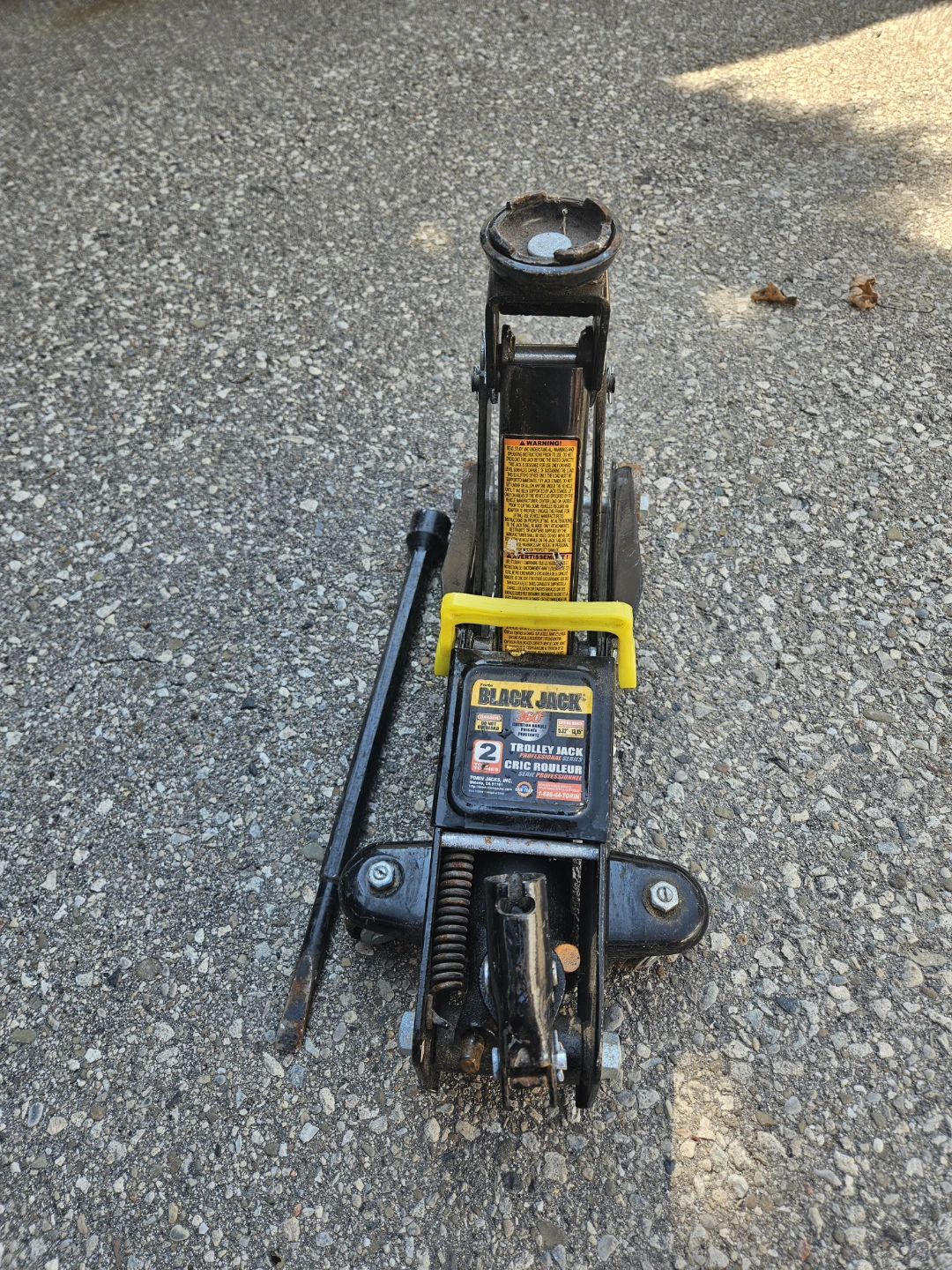 Black Jack 2 Ton Professional Series Trolley Jack - photo 2