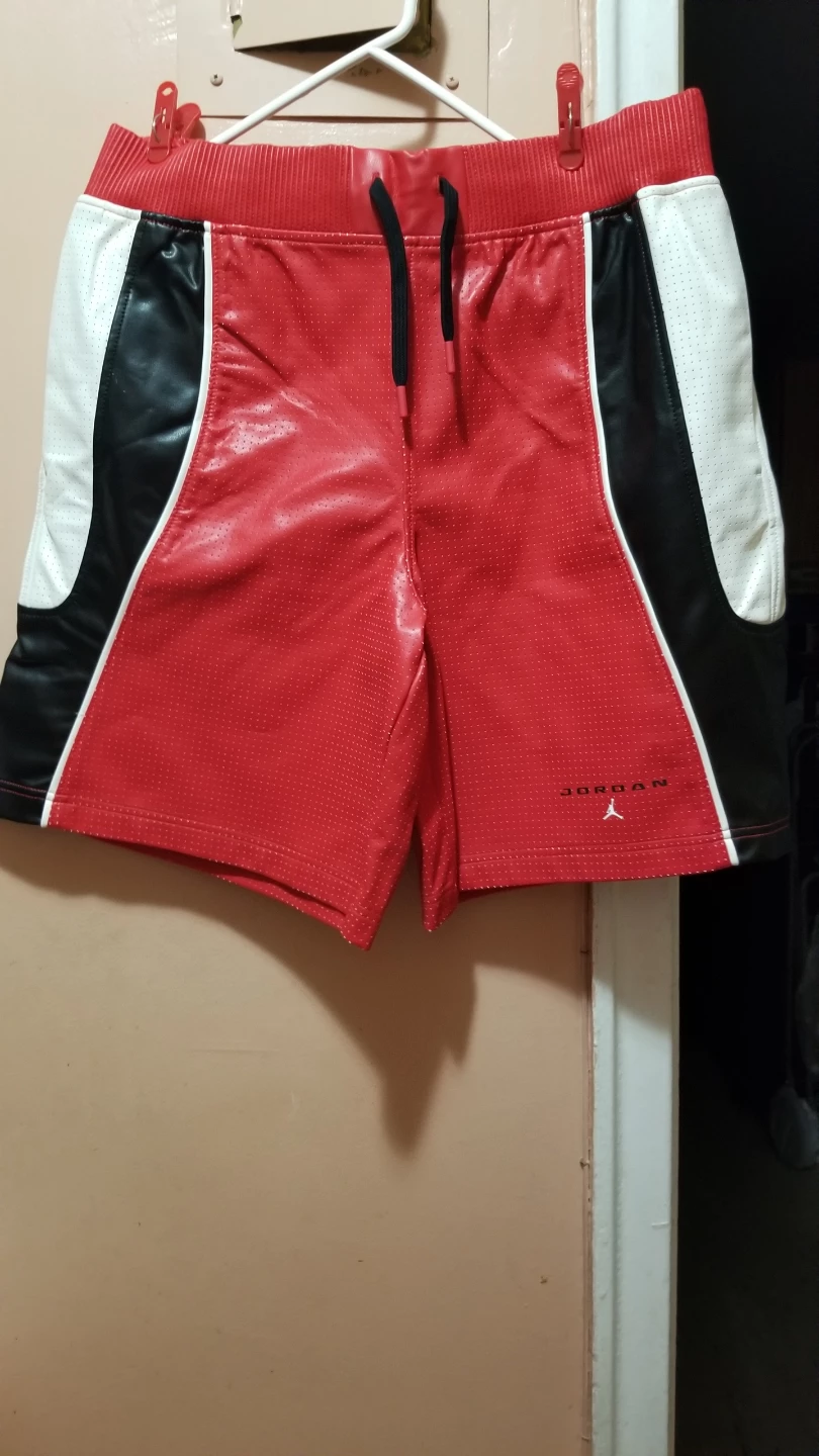 Jordan Basketball Shorts Red/White/Black