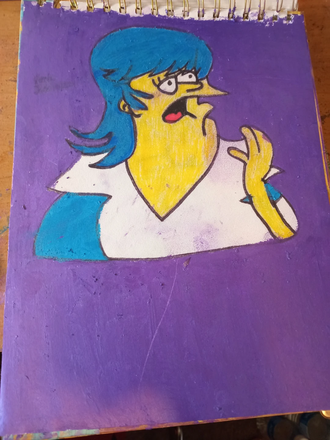 MARGE Simpson Drawing by Sherwin - photo 4
