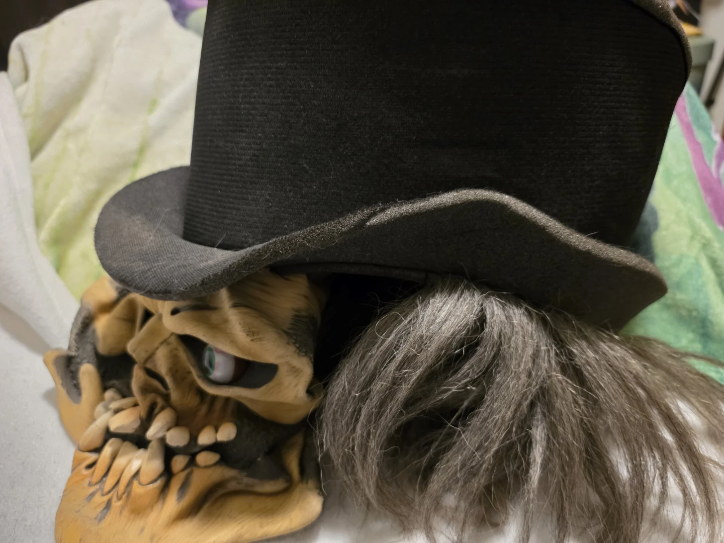 Skull Top Hat Mask - photo 3