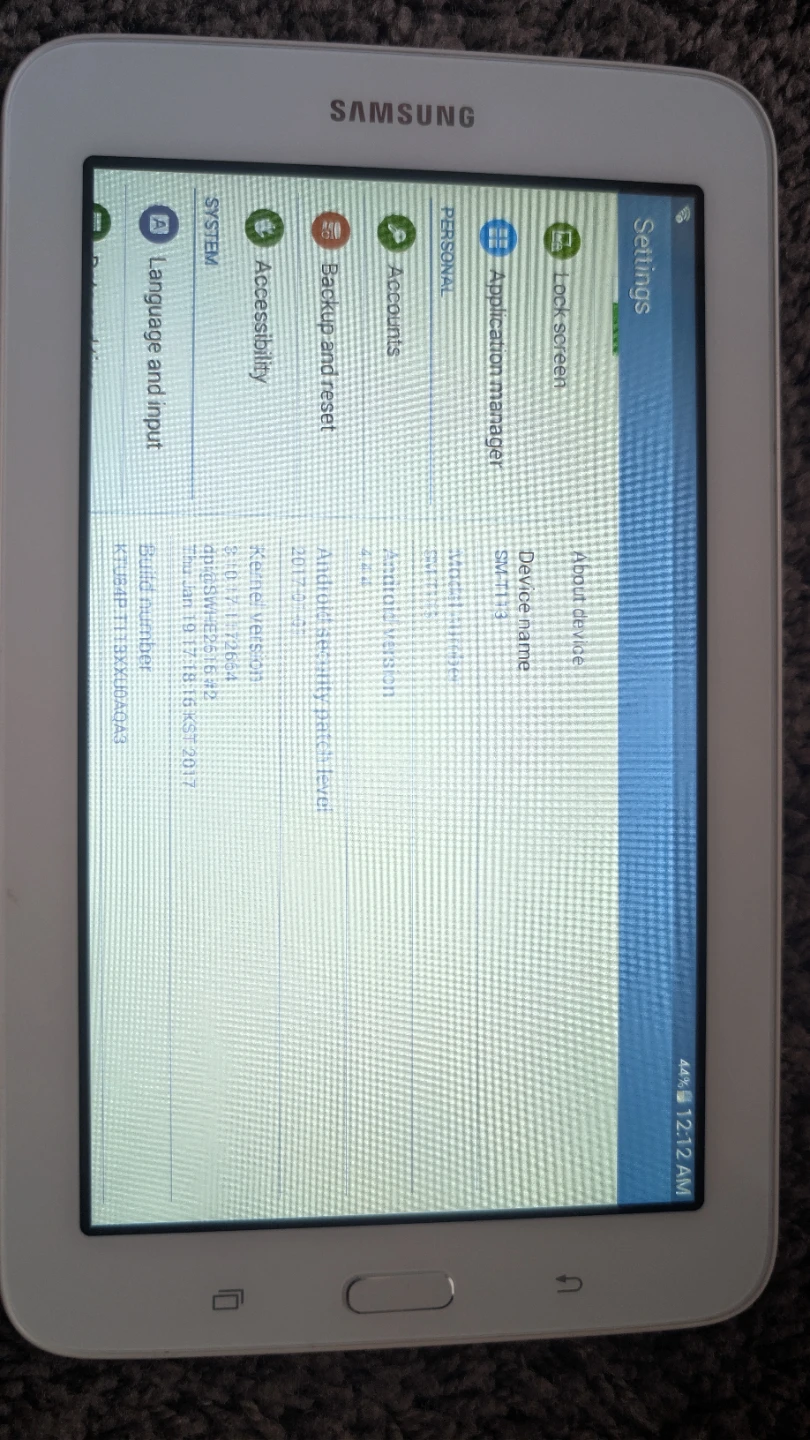 Samsung Galaxy Tab E lite - photo 2